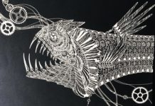 Впечатляюще детализированные бумажные фигуры от японской художницы