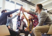 Тимбилдинг в офисе