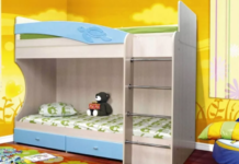 Двухъярусная детская кровать