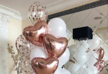 Воздушные шары на день рождения — подарите букет или композицию из воздушных шаров