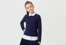 Синяя форма для школьницы: какая она бывает и чем удобна